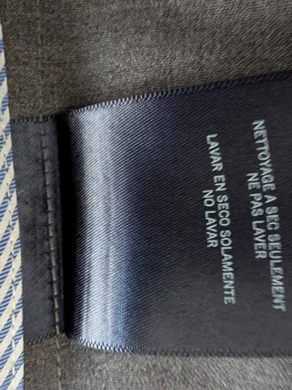 Men's Gray Single-Breasted Blazer